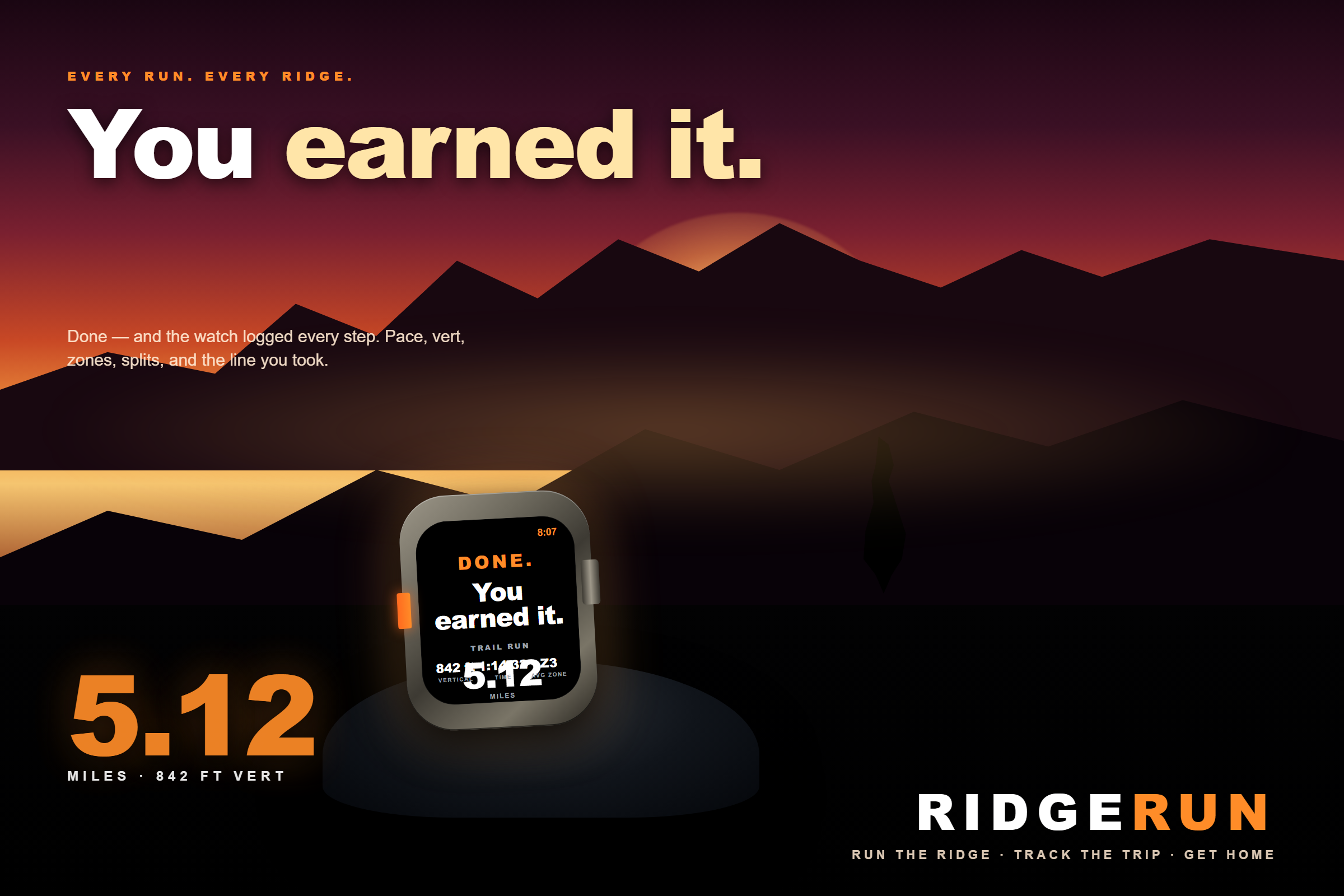 RuckMode completed field effort and Apple Watch summary